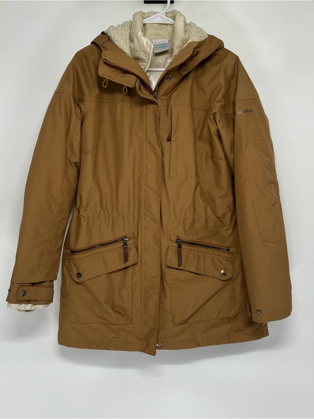 Columbia women’s parka jacket large interchange